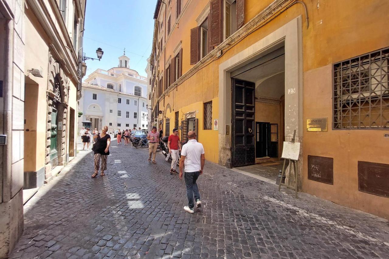 Апартаменты La Dimora Pantheon Рим Экстерьер фото
